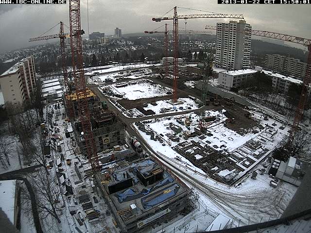 Bau des neuen Europaplatzes
